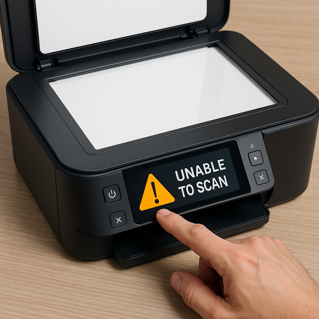printer tidak bisa scan