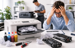 printer kantor rusak dan solusi praktis dengan layanan sewa printer