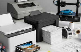 Berbagai jenis printer mulai dari laserjet, inkjet, hingga 3D printer untuk kebutuhan sewa di Raja Printer.